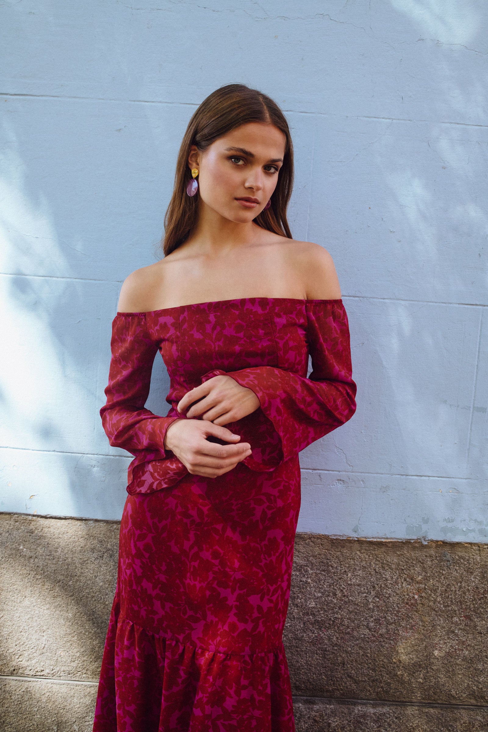 VESTIDO SIROCO FRESA