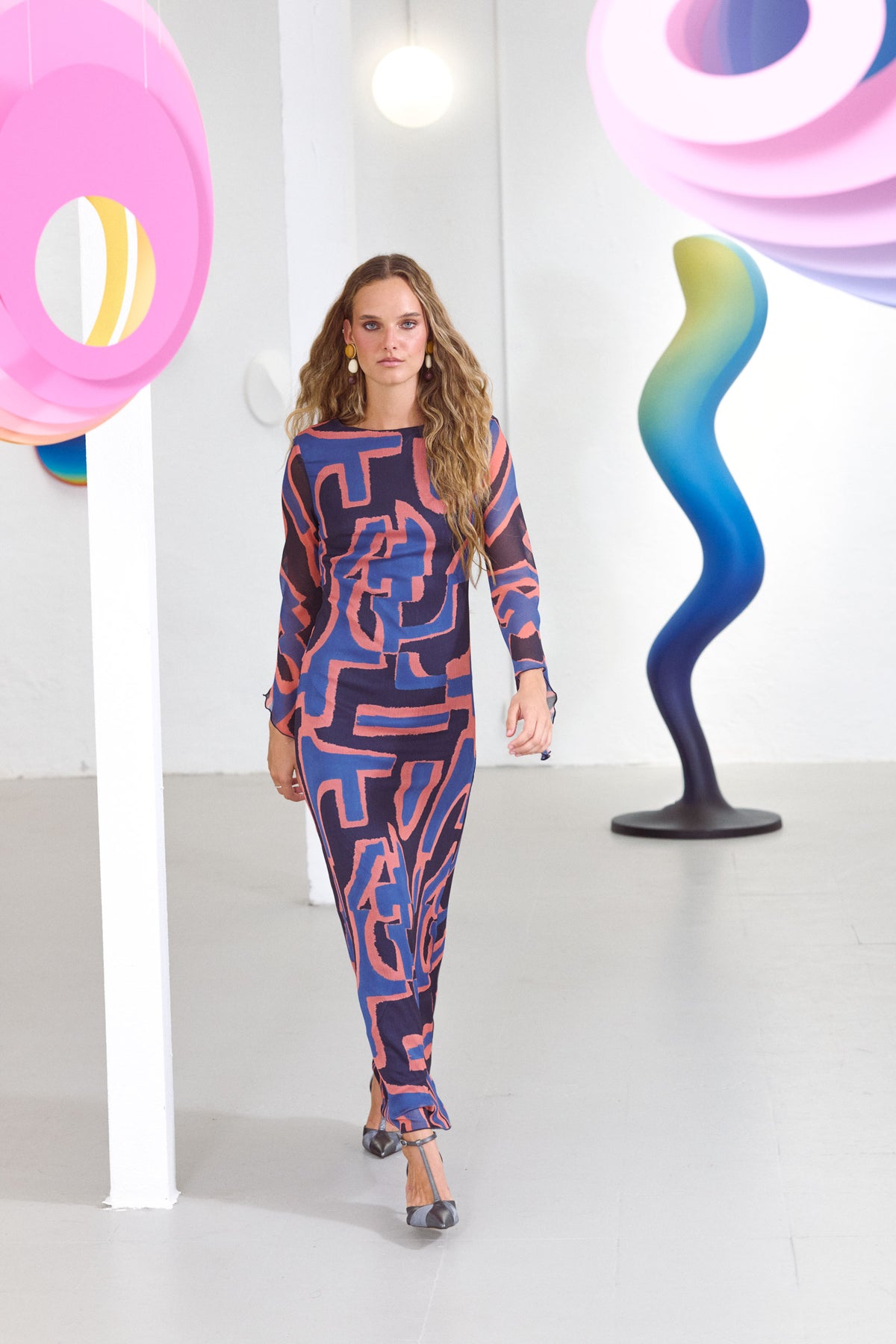 VESTIDO TÉMPERA KLEIN