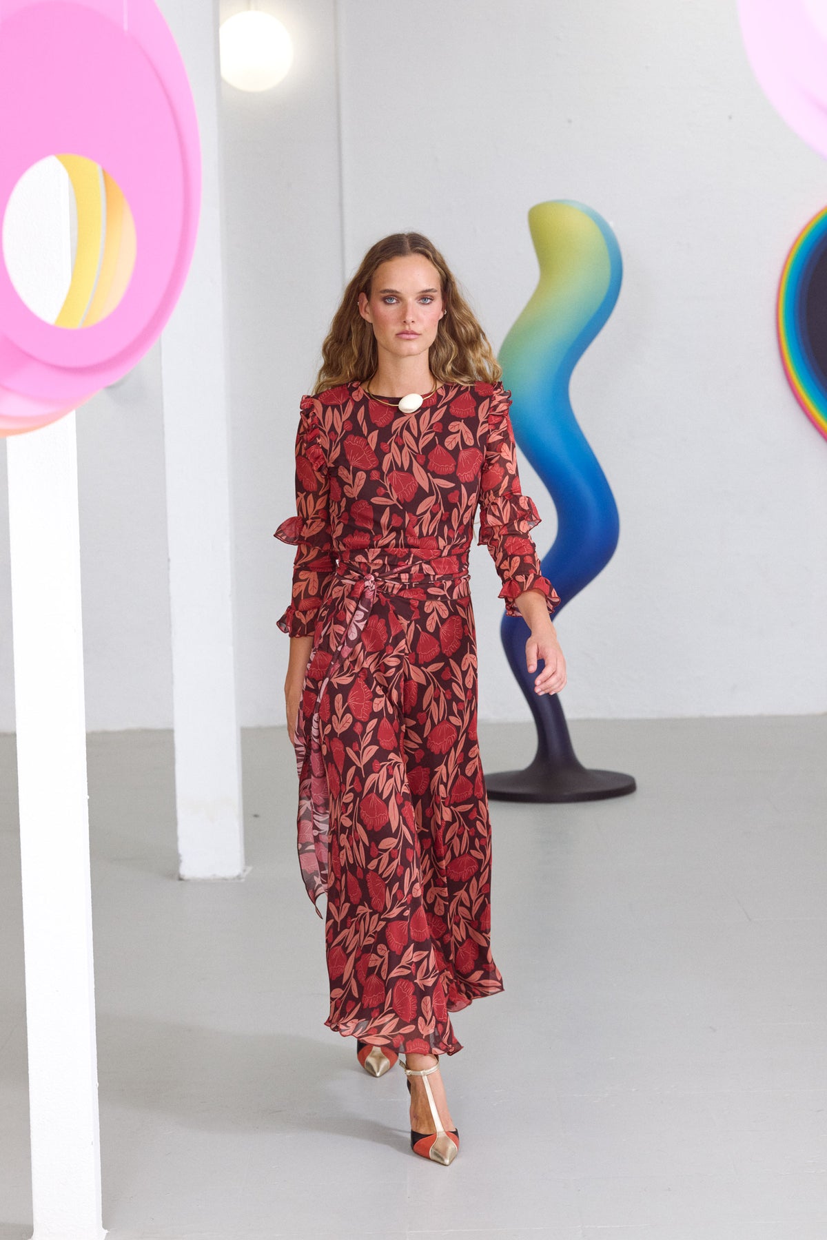 VESTIDO MAGENTA