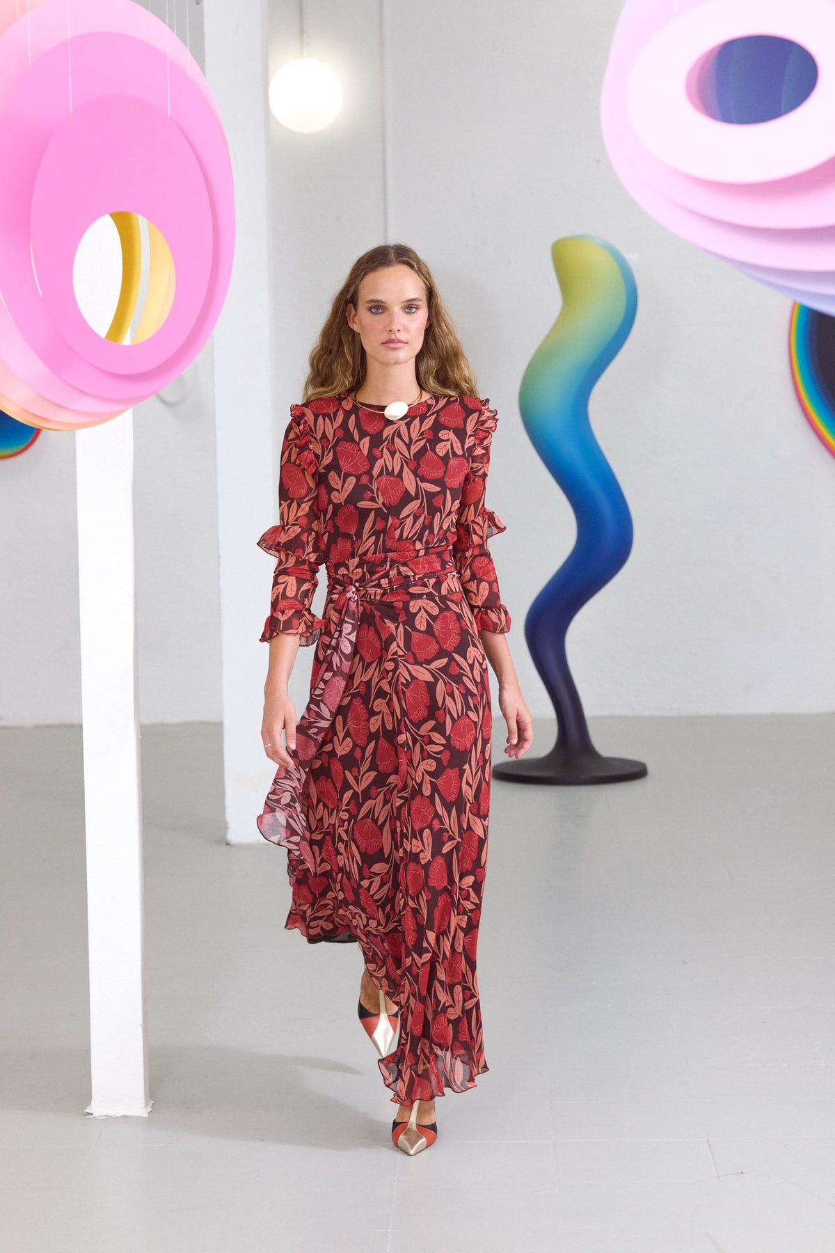 VESTIDO MAGENTA