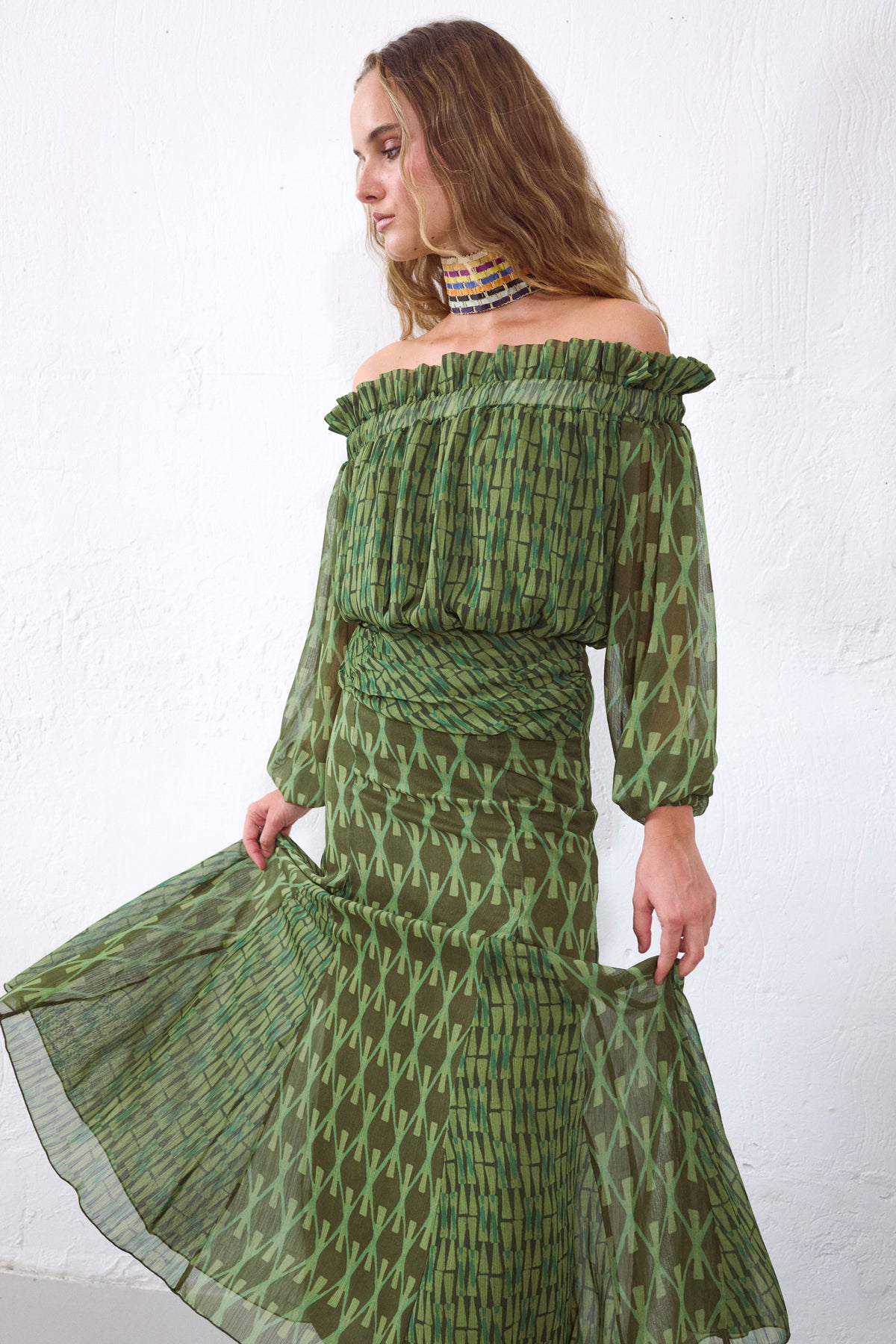 TOTAL LOOK DINTEL VERDE