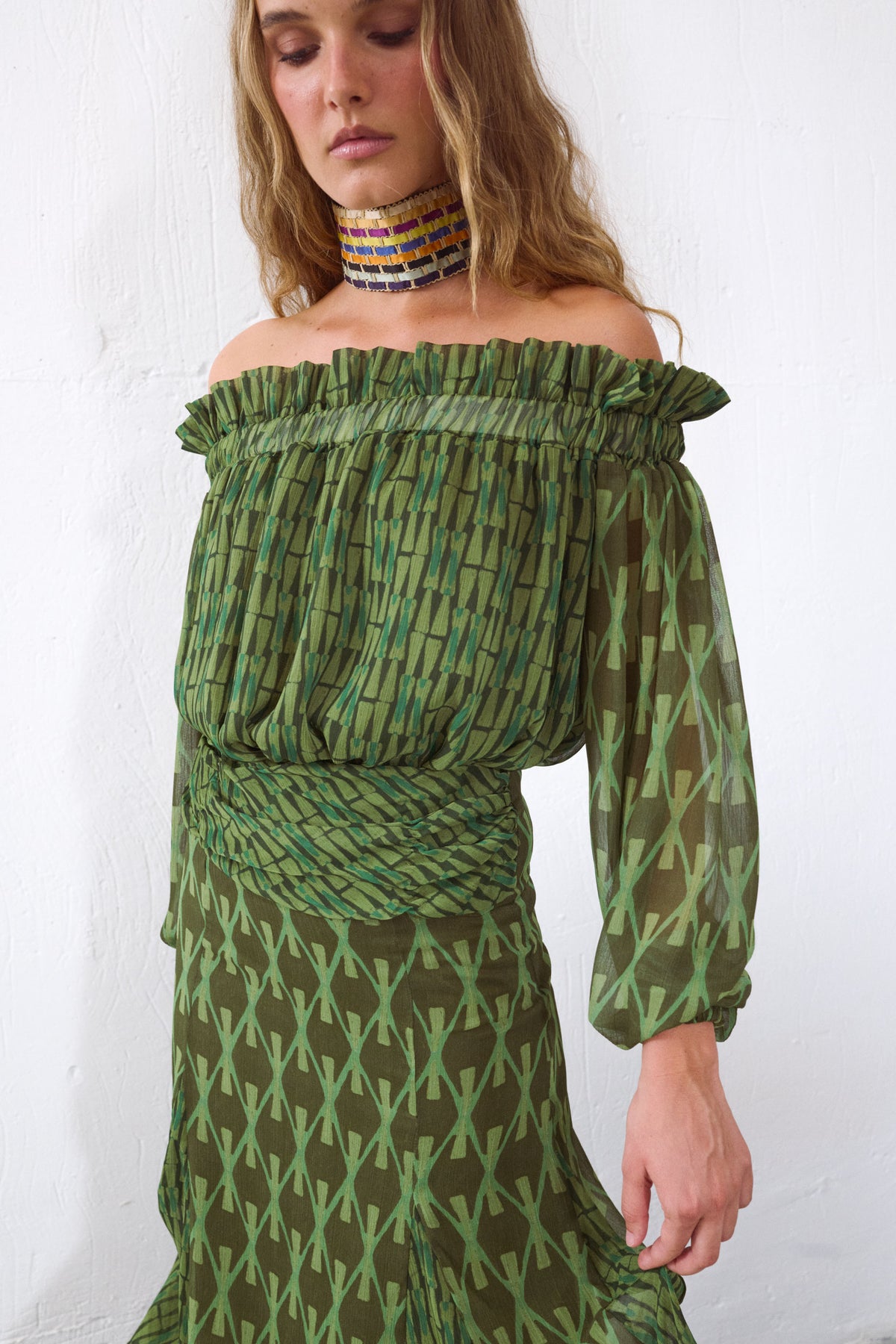 TOTAL LOOK DINTEL VERDE