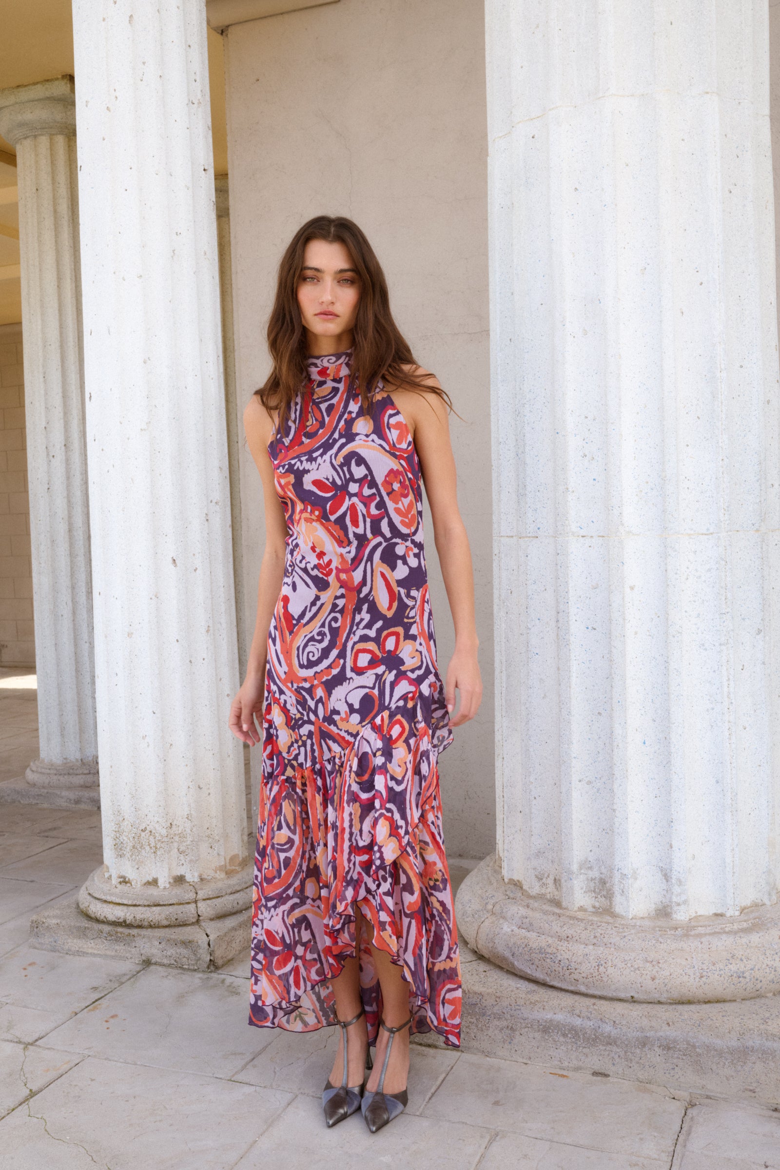 VESTIDO ORFEO MALVA