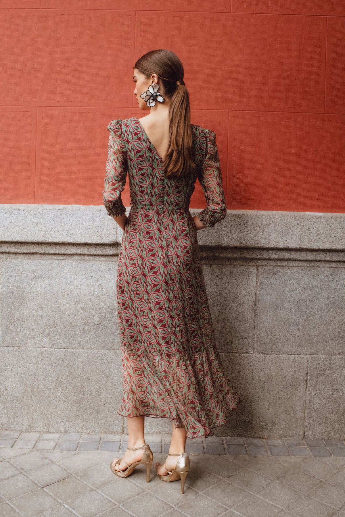 SAKE PALMERAS DRESS