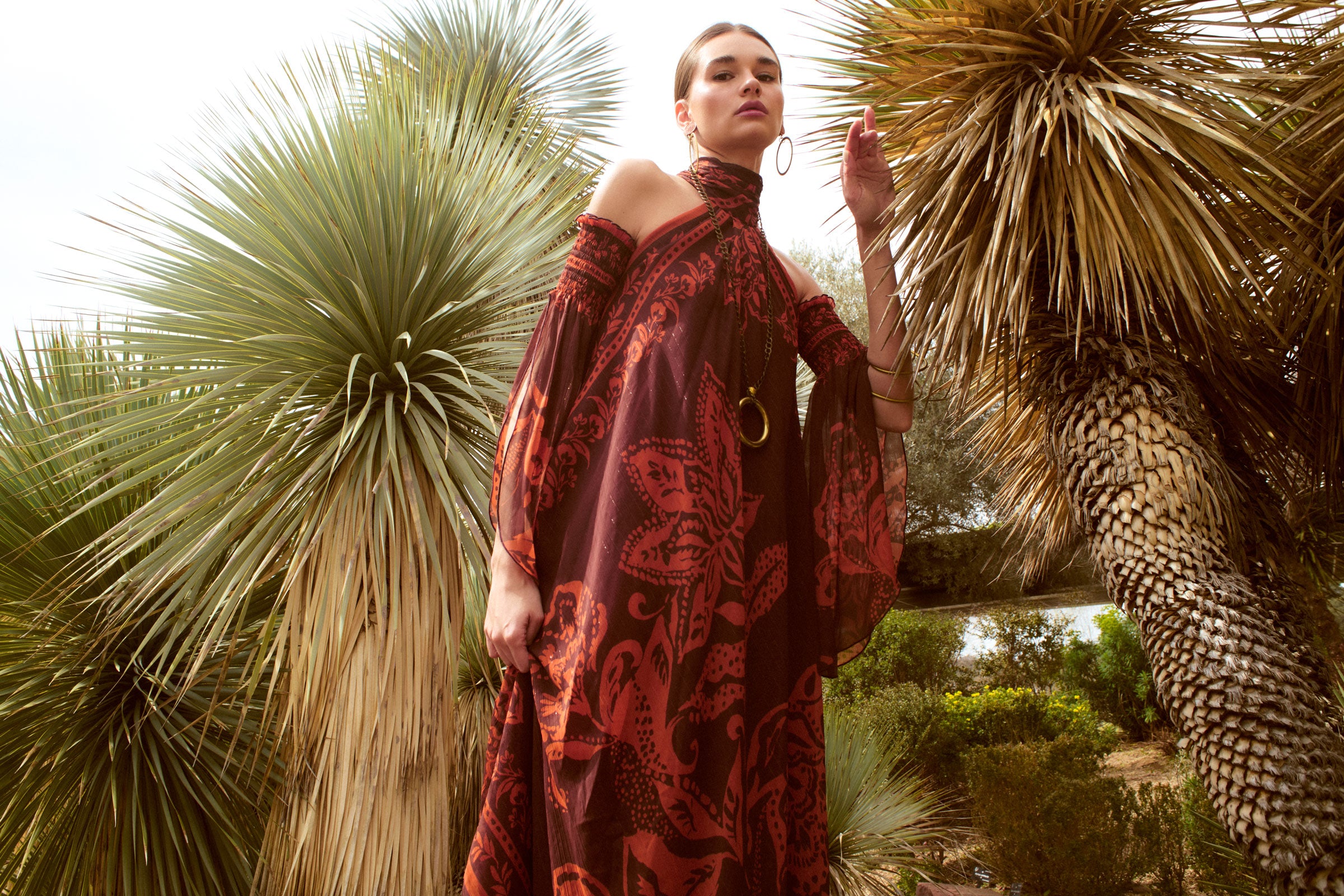 KILIMANJARO TERRACOTTA DRESS