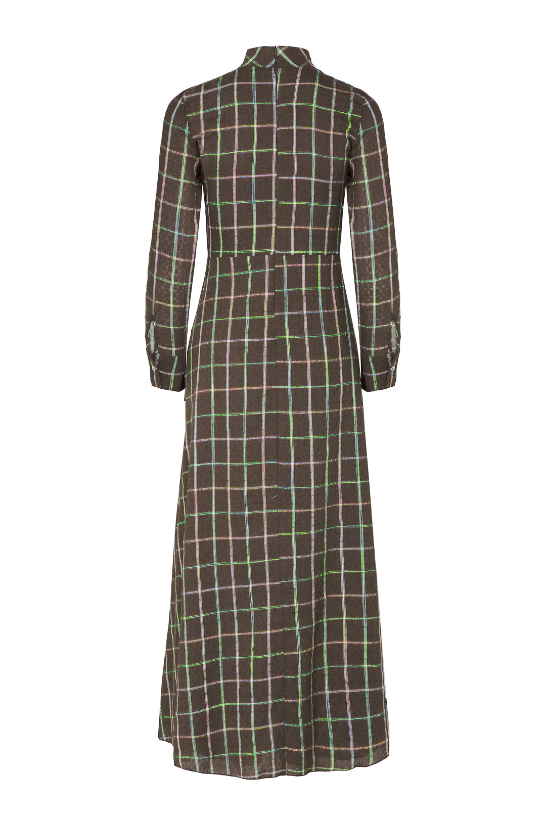 VESTIDO PERKINS CUADROS