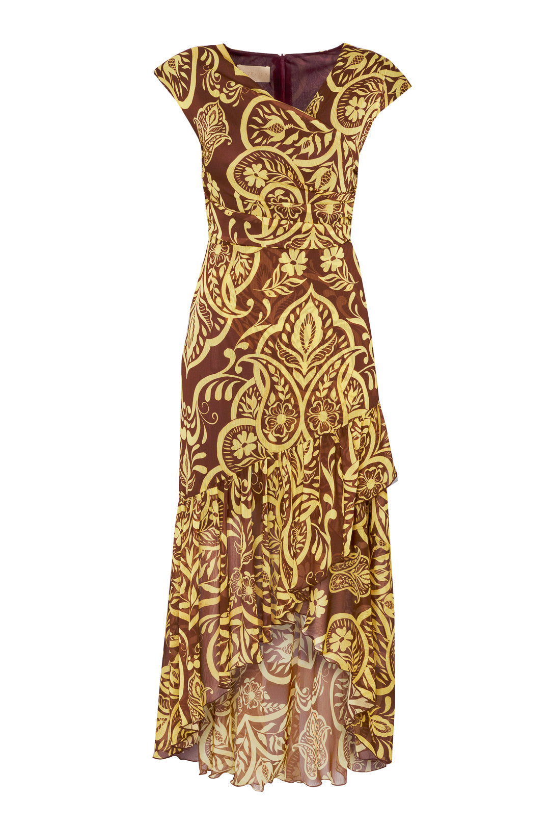 VESTIDO AMBROSÍA CHOCOLATE