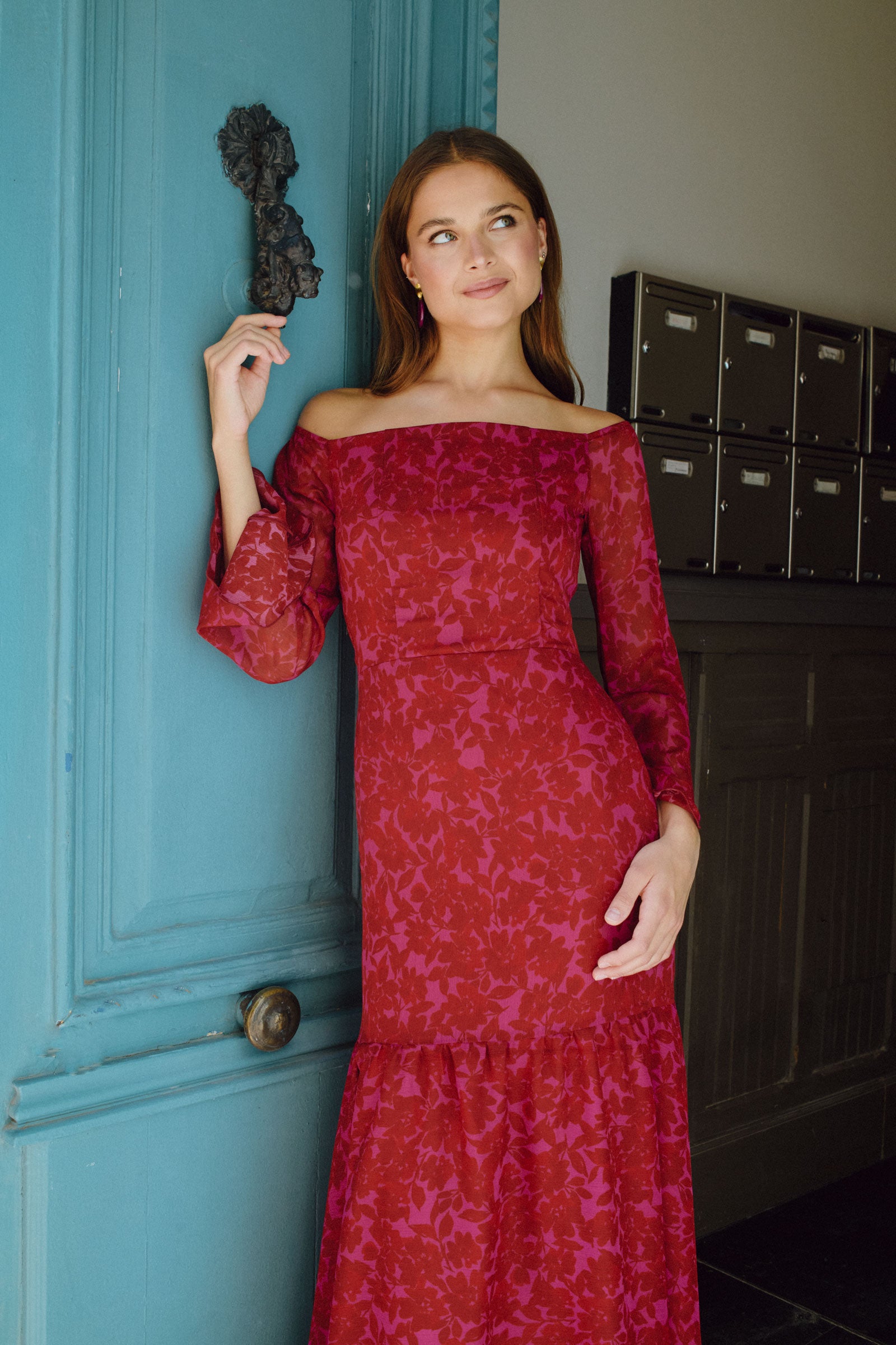 VESTIDO SIROCO FRESA