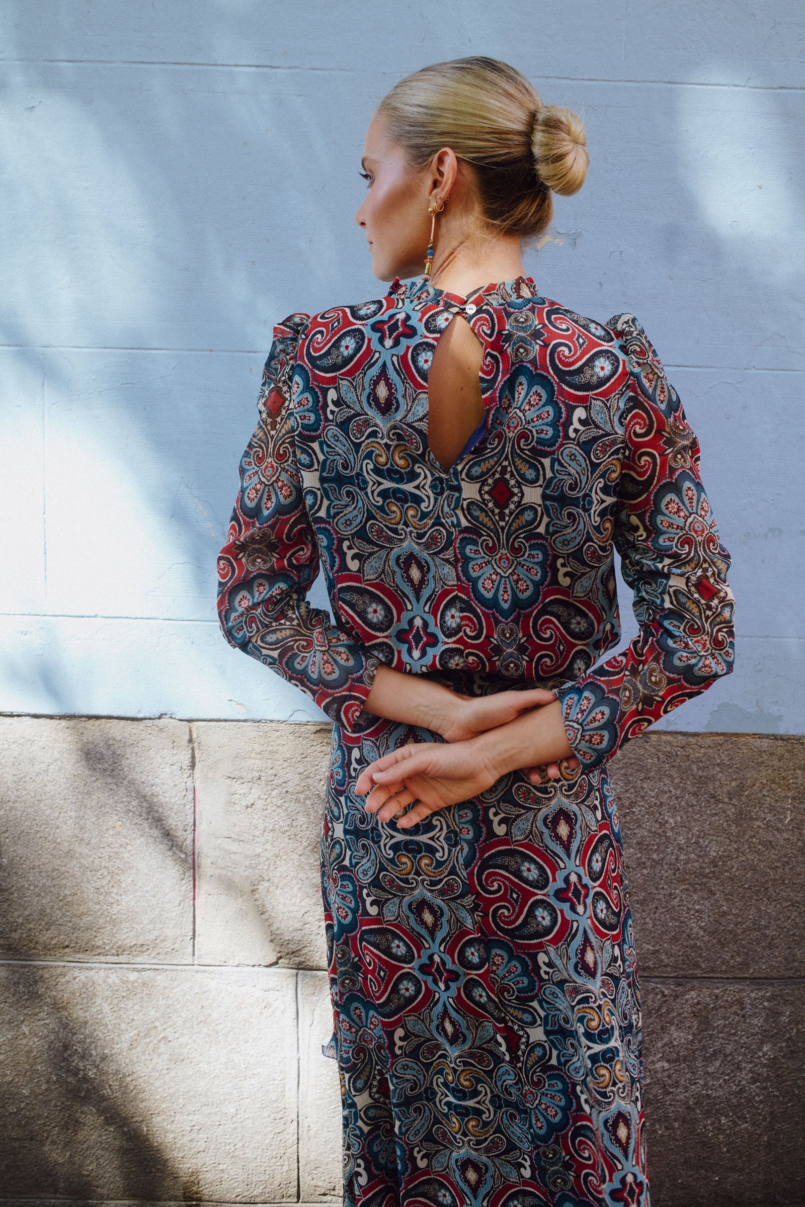 TOTAL LOOK MOSAICO AZUL