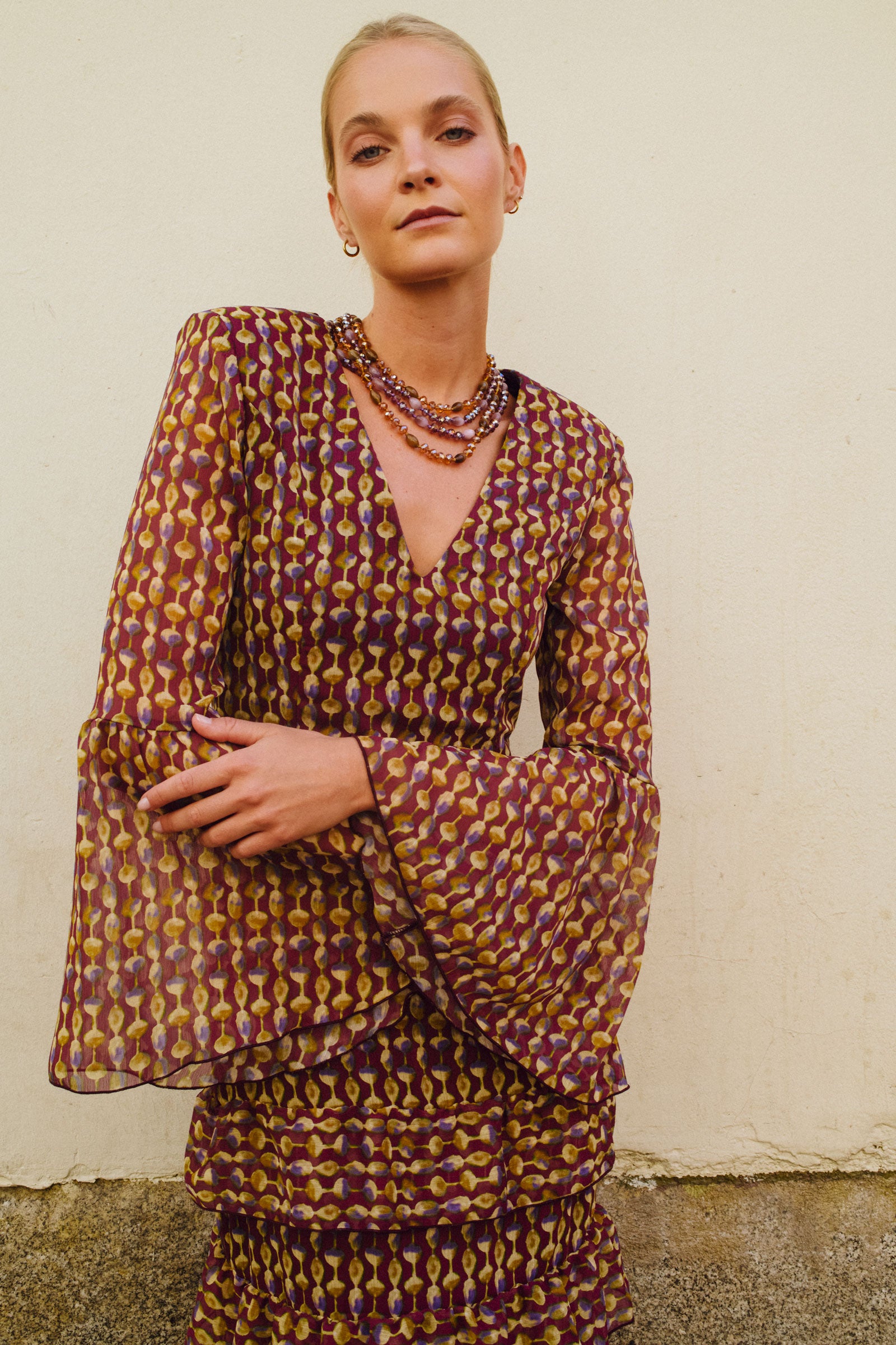VESTIDO RIAD GEOMETRICO