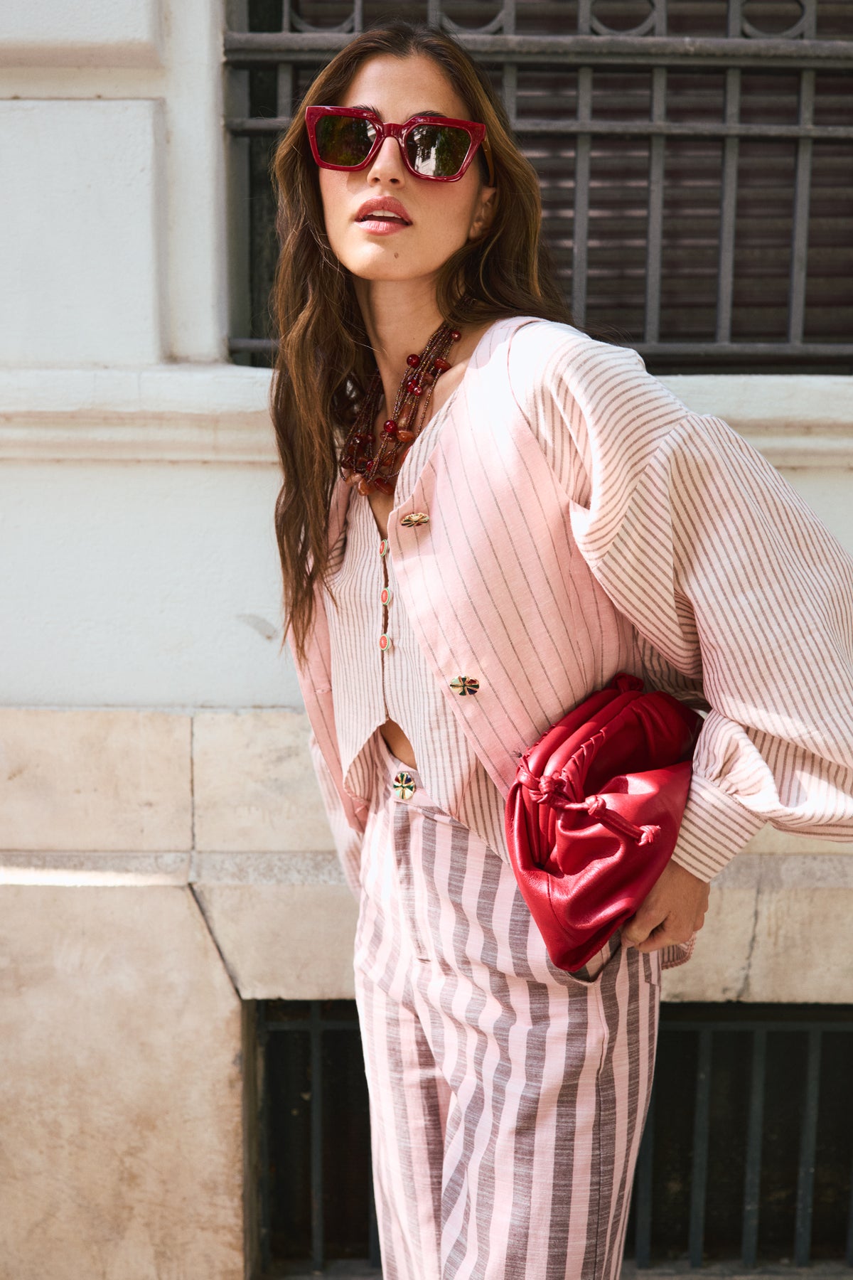 CHALECO SASTRE ROSA