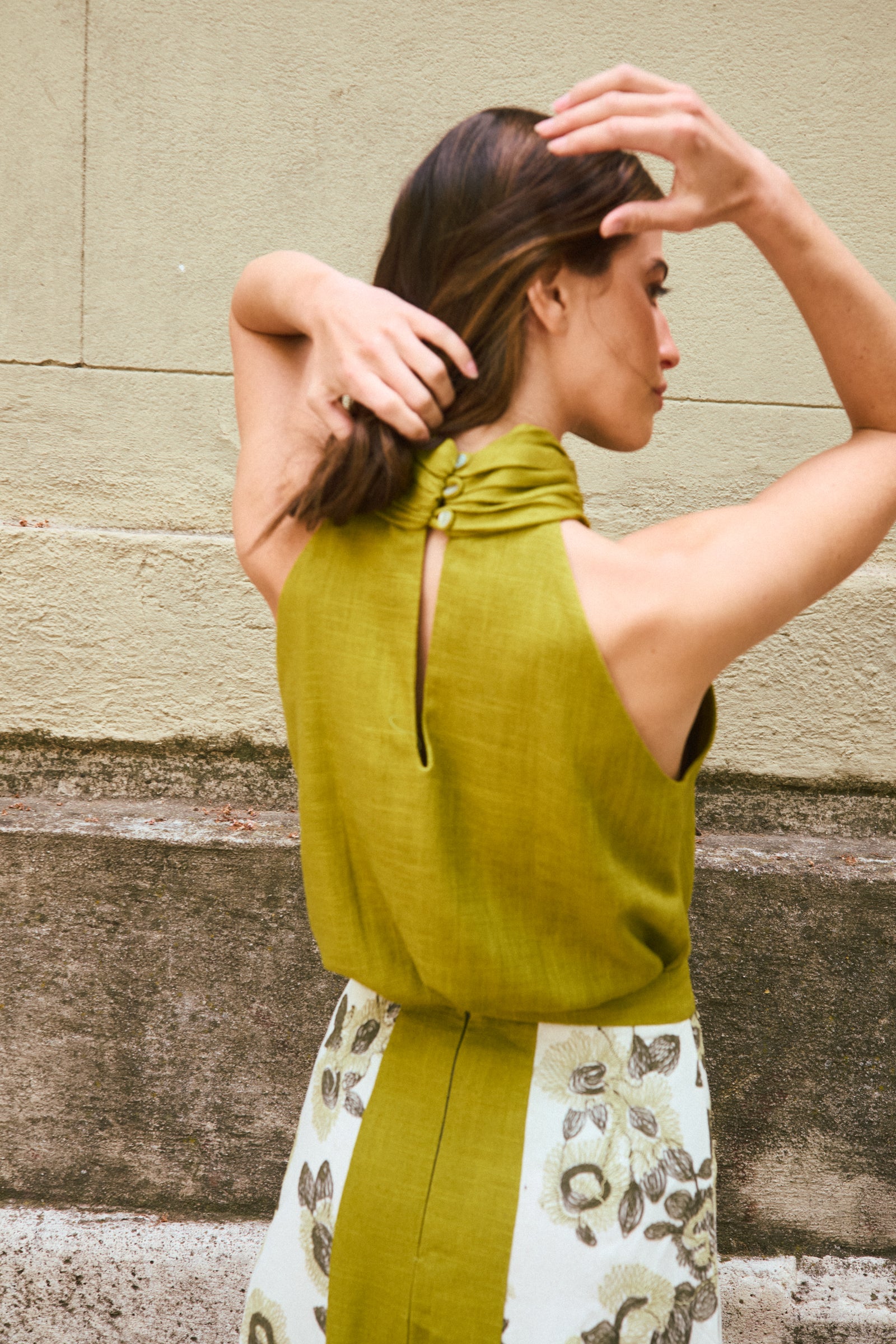 TOP HALTER LINO LIMA