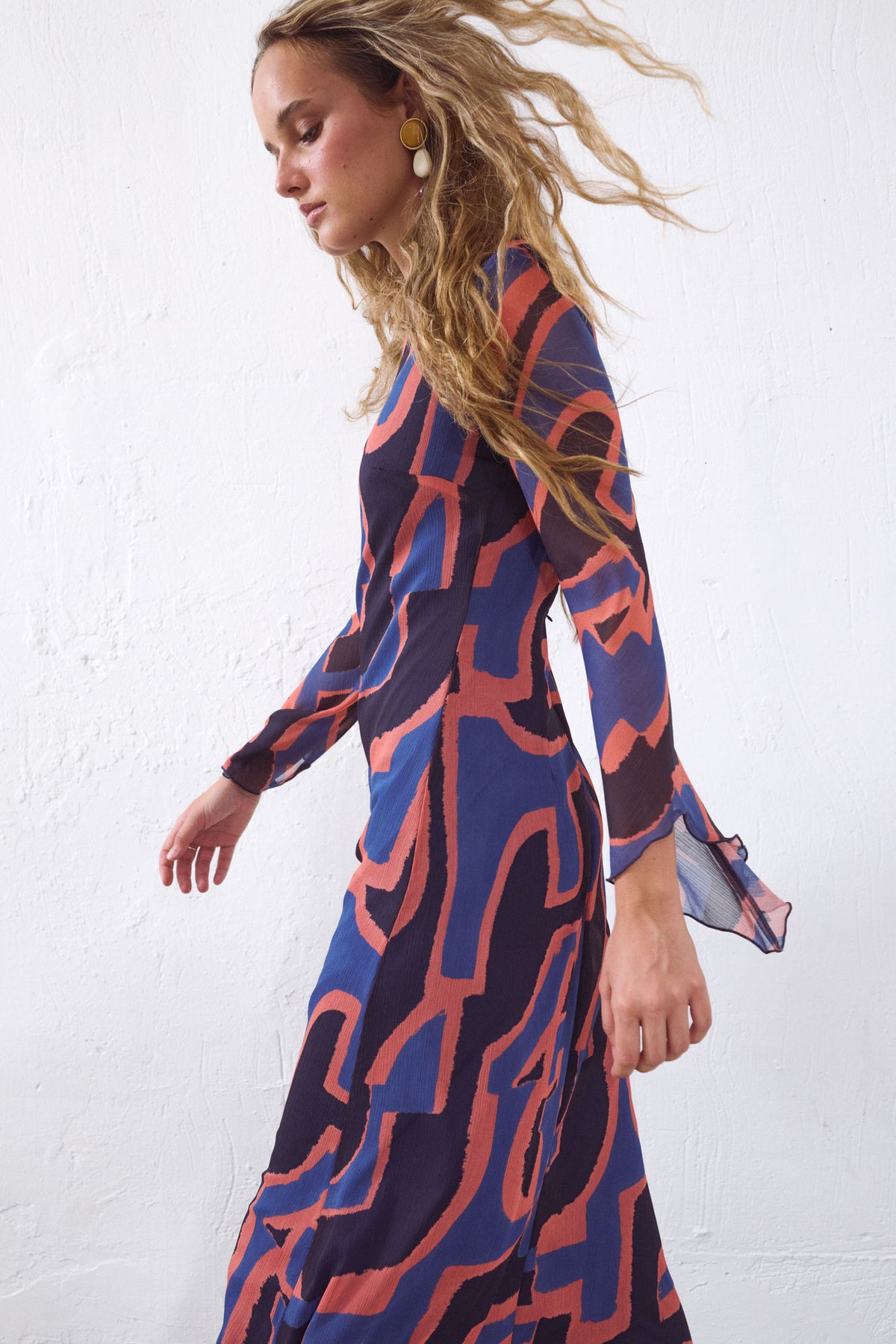 VESTIDO TÉMPERA KLEIN