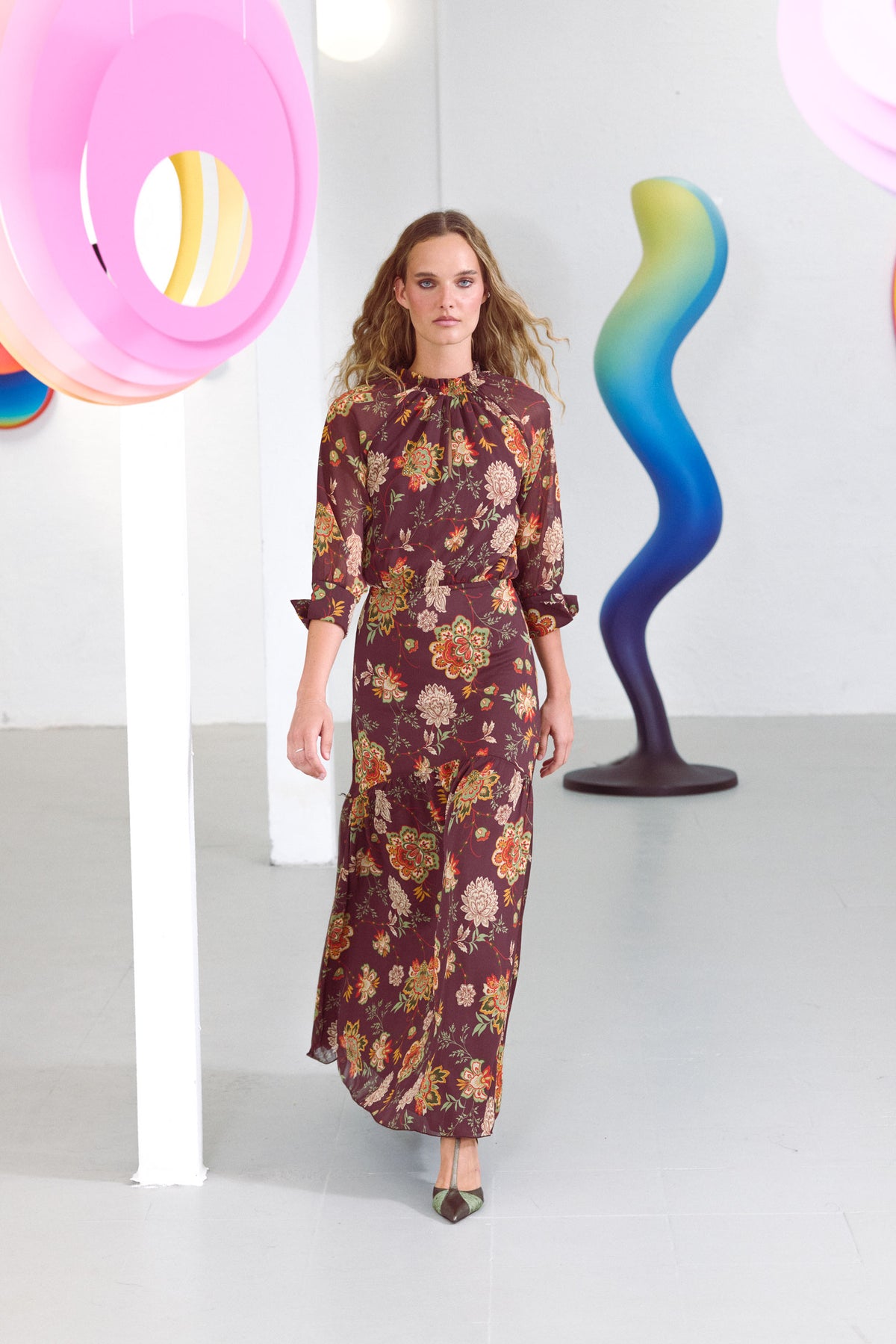 VESTIDO MATIZ FLORES