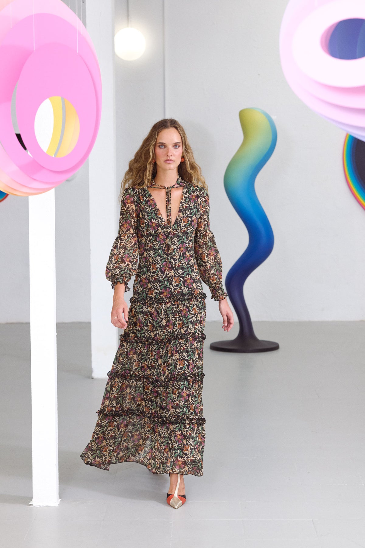 VESTIDO ÉBANO PARDO