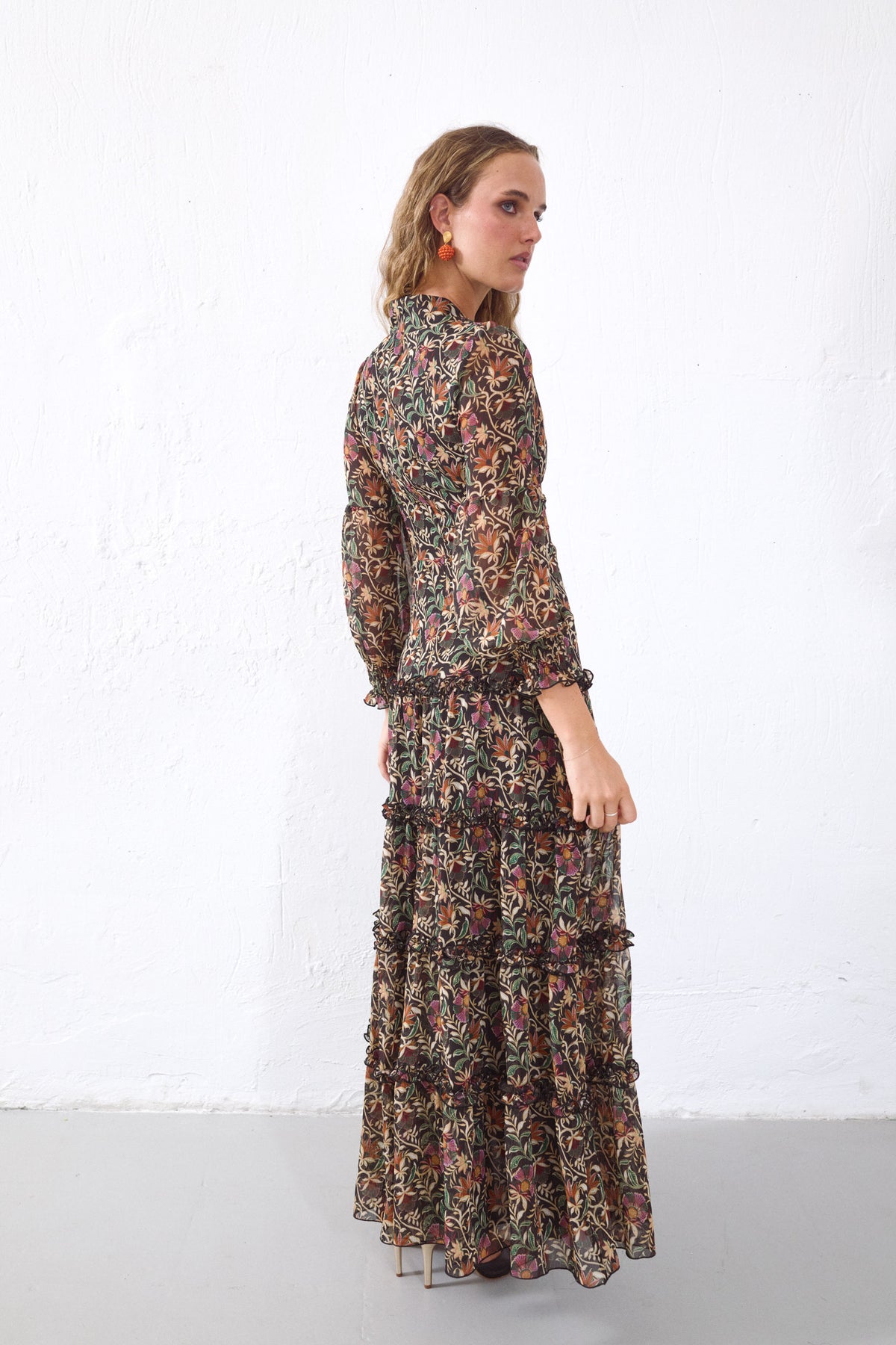VESTIDO ÉBANO PARDO