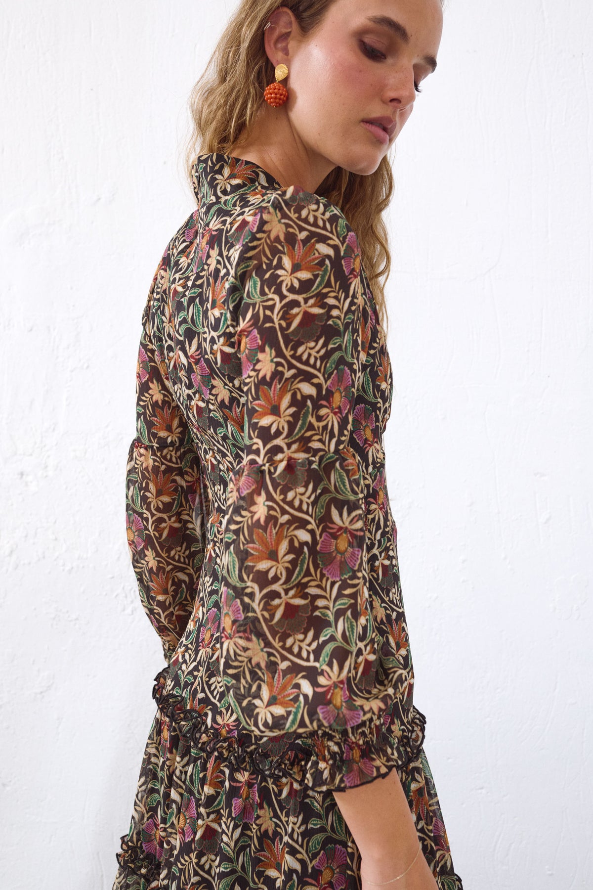 VESTIDO ÉBANO PARDO