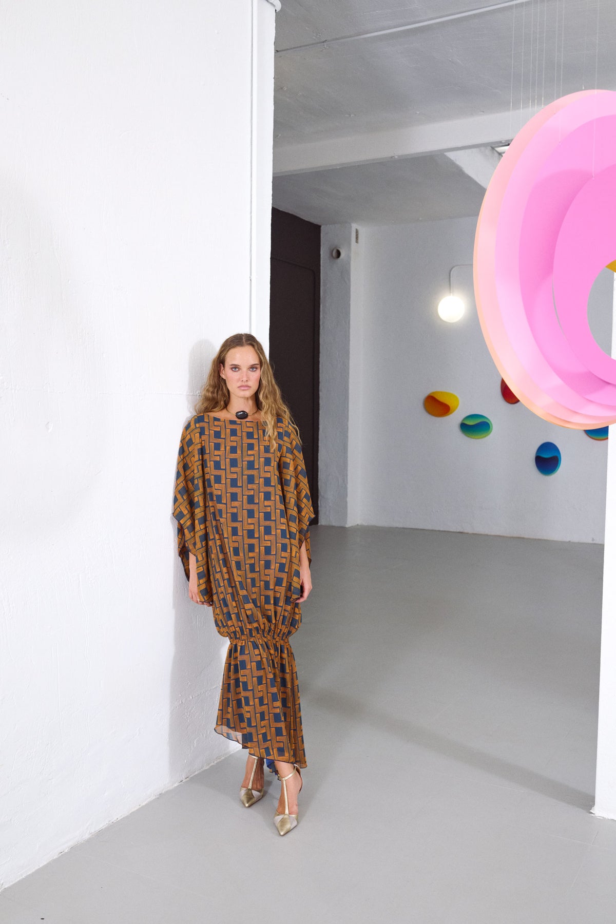 VESTIDO VÉRTICE GEOMÉTRICO