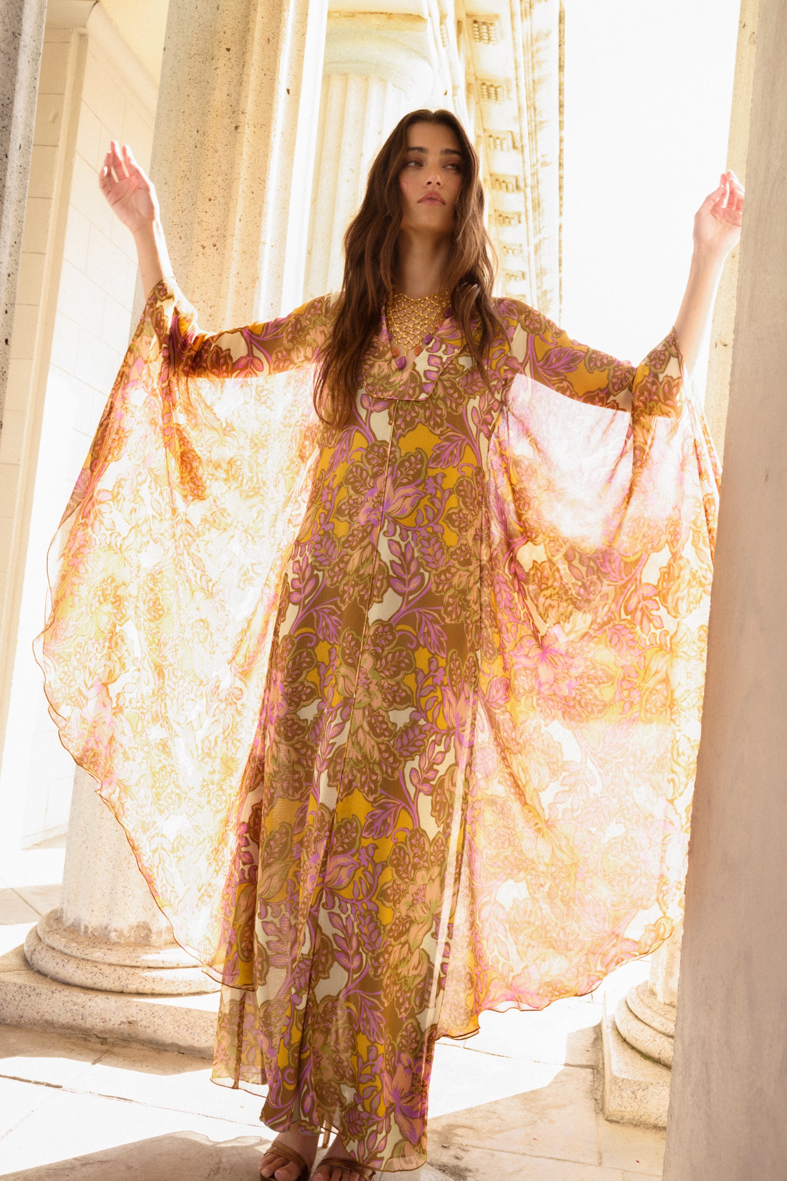 VESTIDO CASIOPEA KAKI