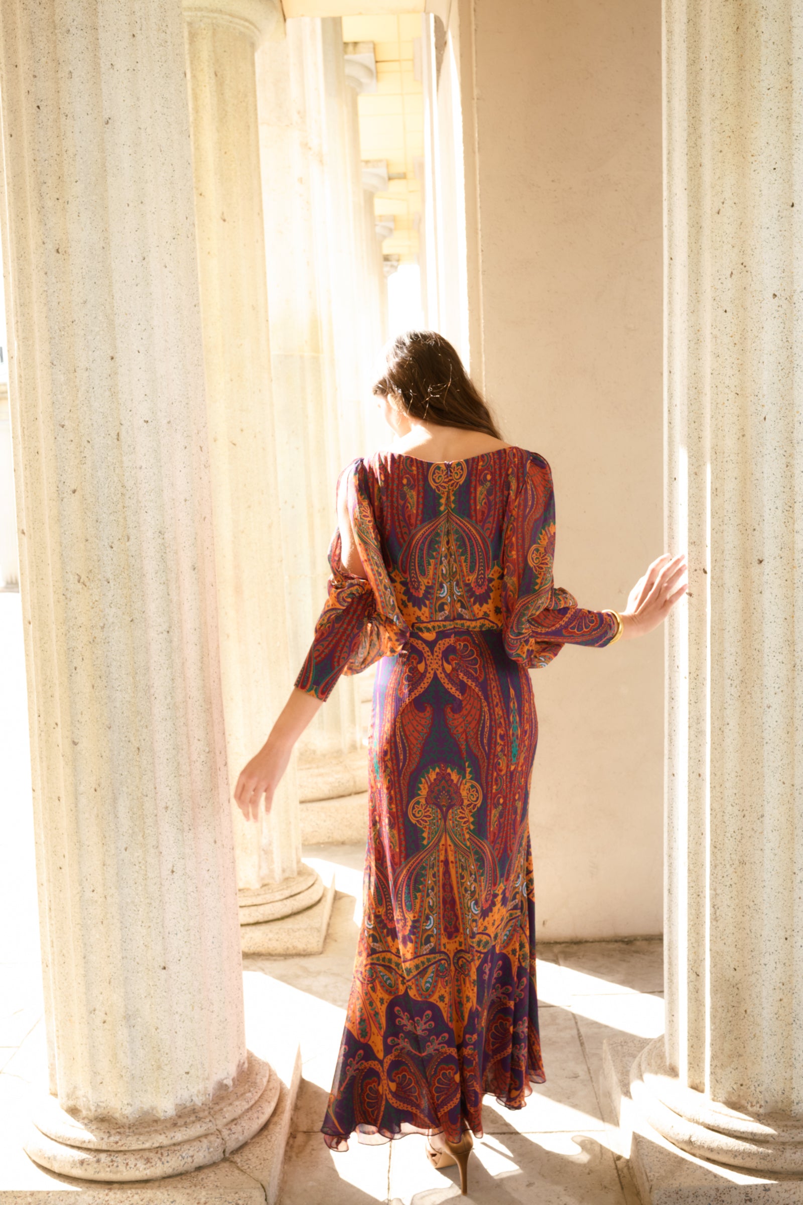 VESTIDO ATENEA PAISLEY