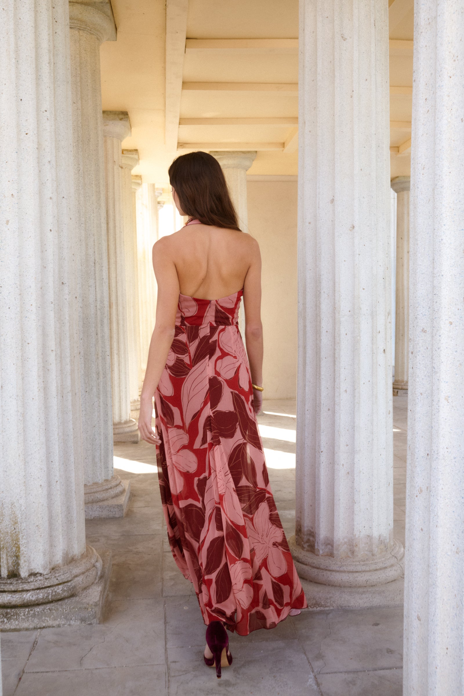 VESTIDO HYDRA GRANATE