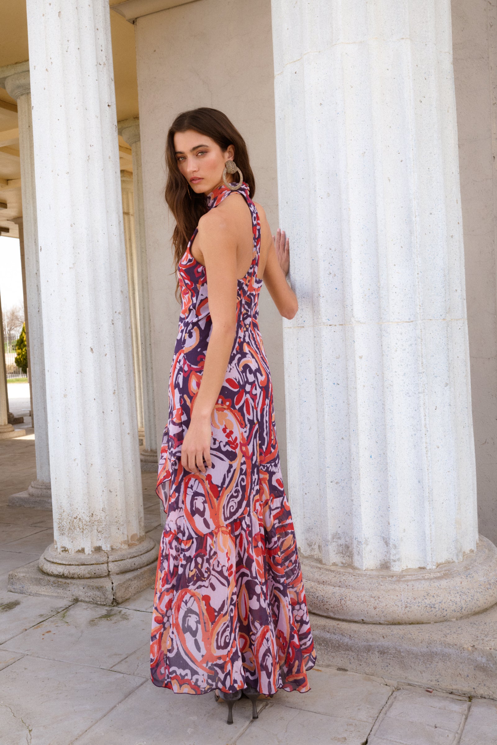 VESTIDO ORFEO MALVA