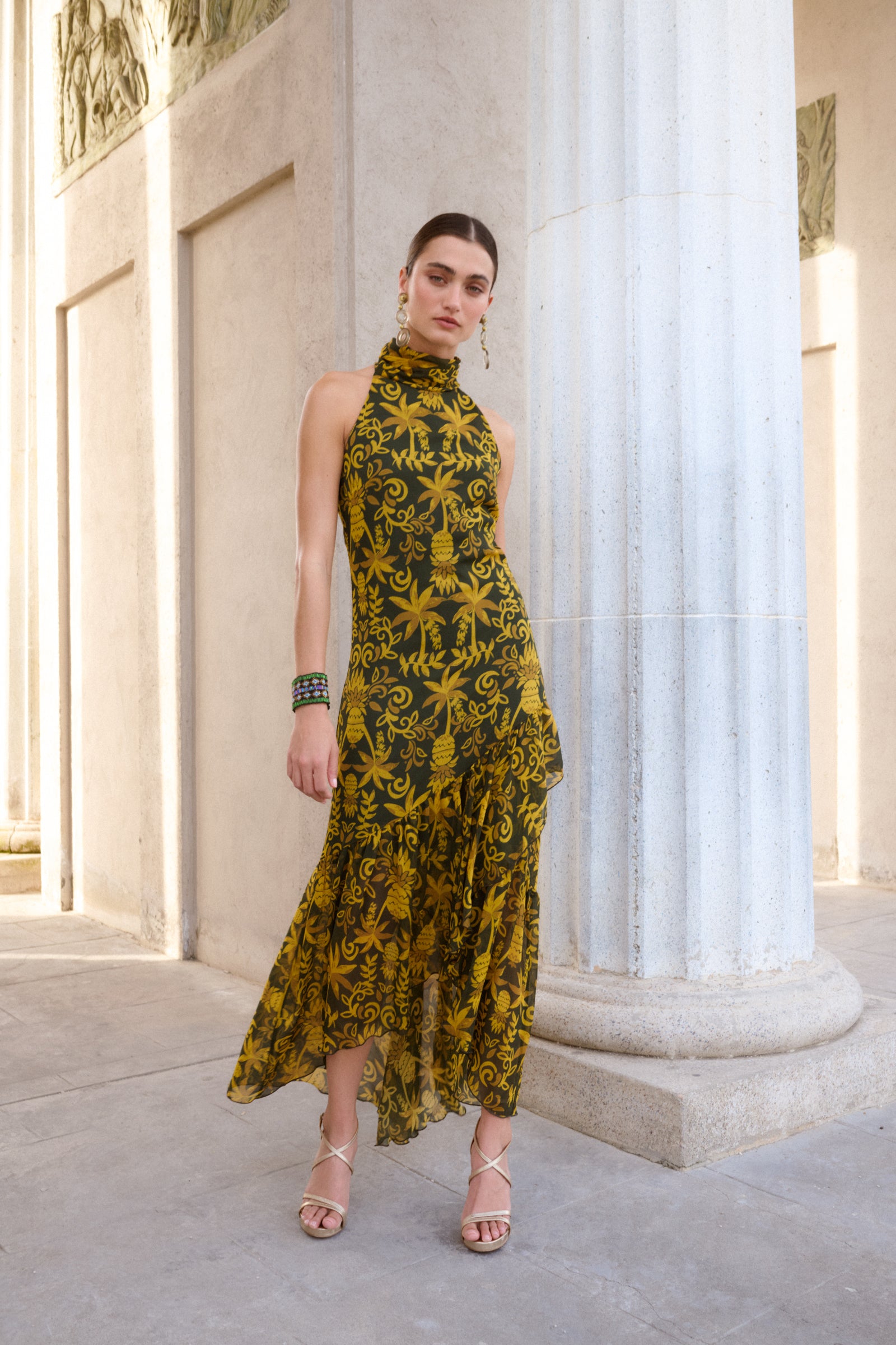 VESTIDO ORFEO VERDE LIMA