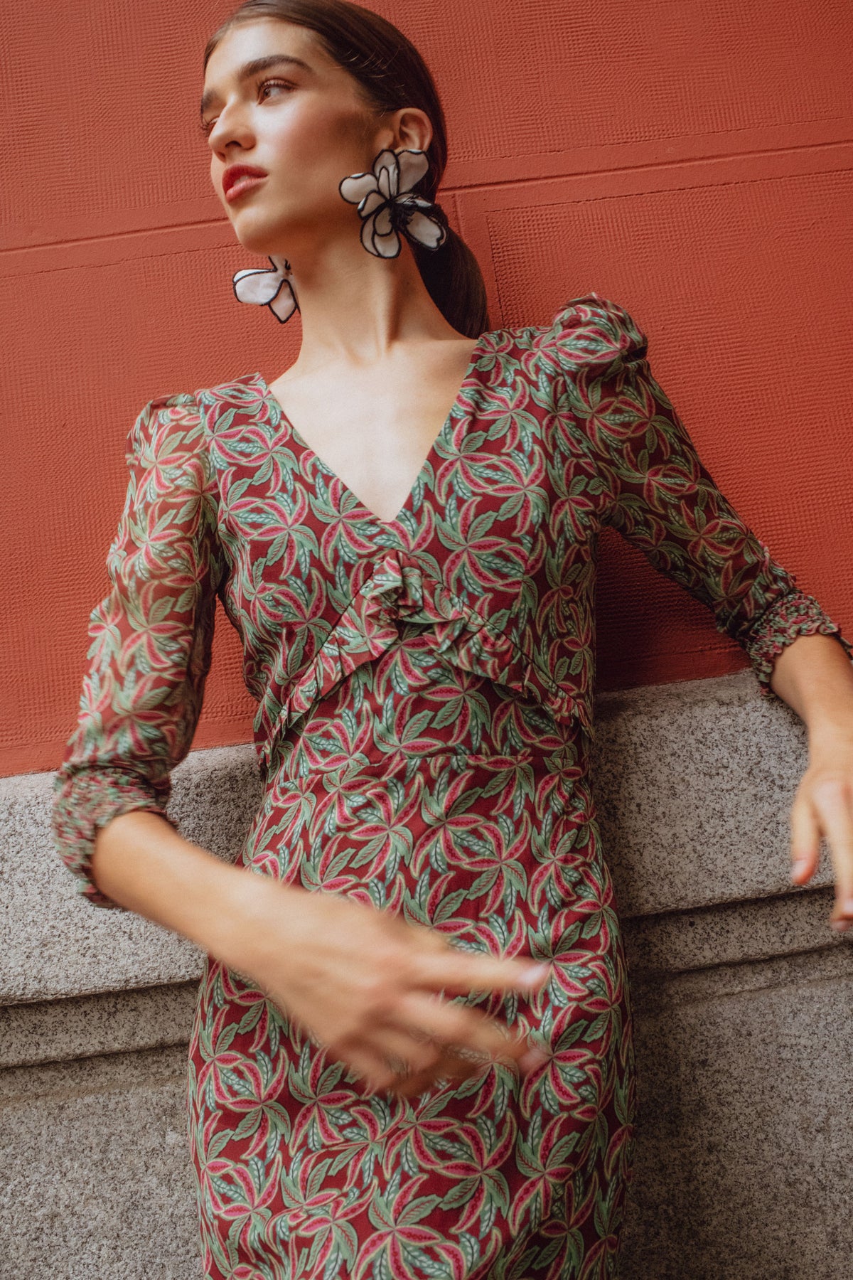 SAKE PALMERAS DRESS