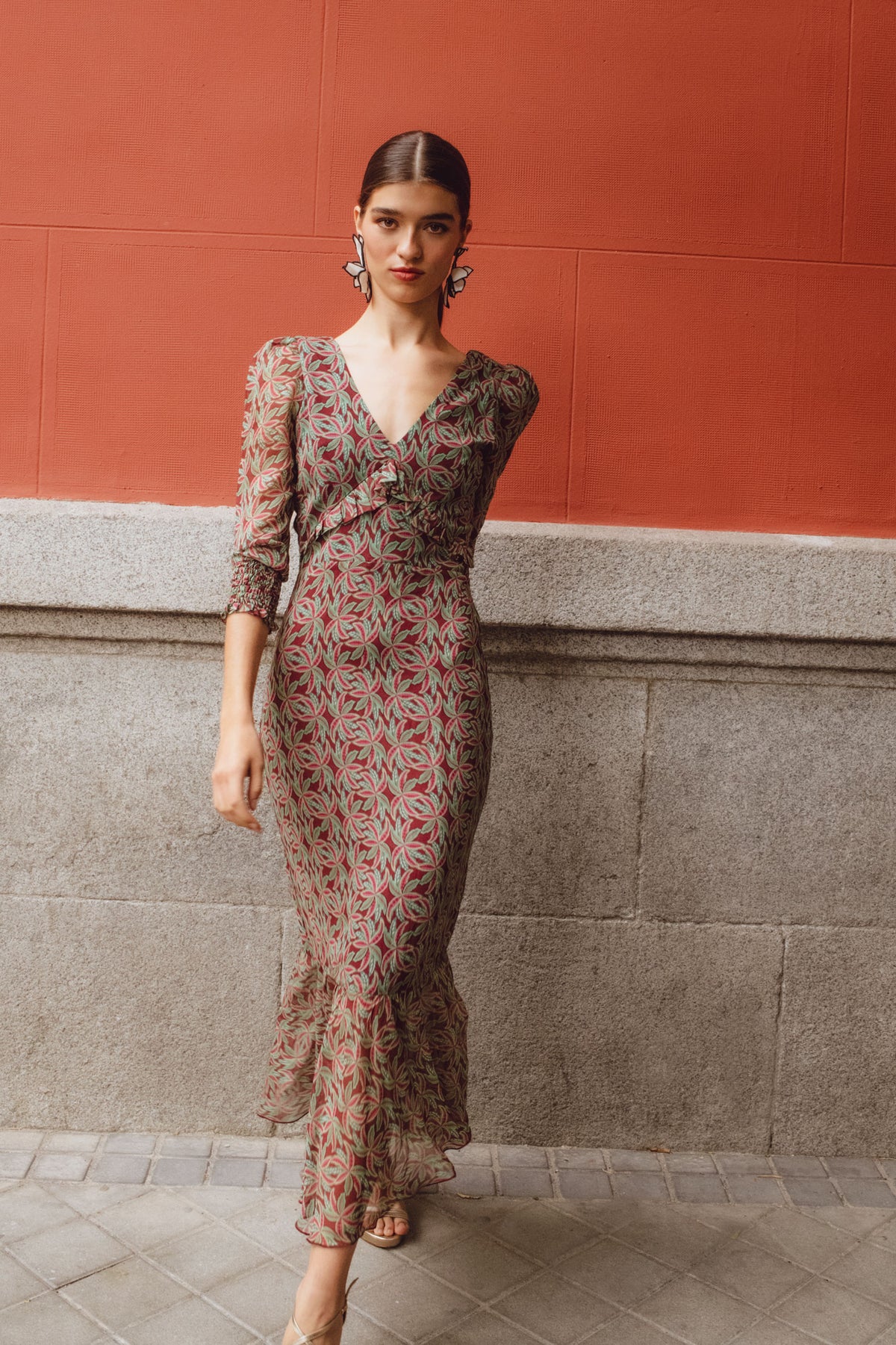 SAKE PALMERAS DRESS