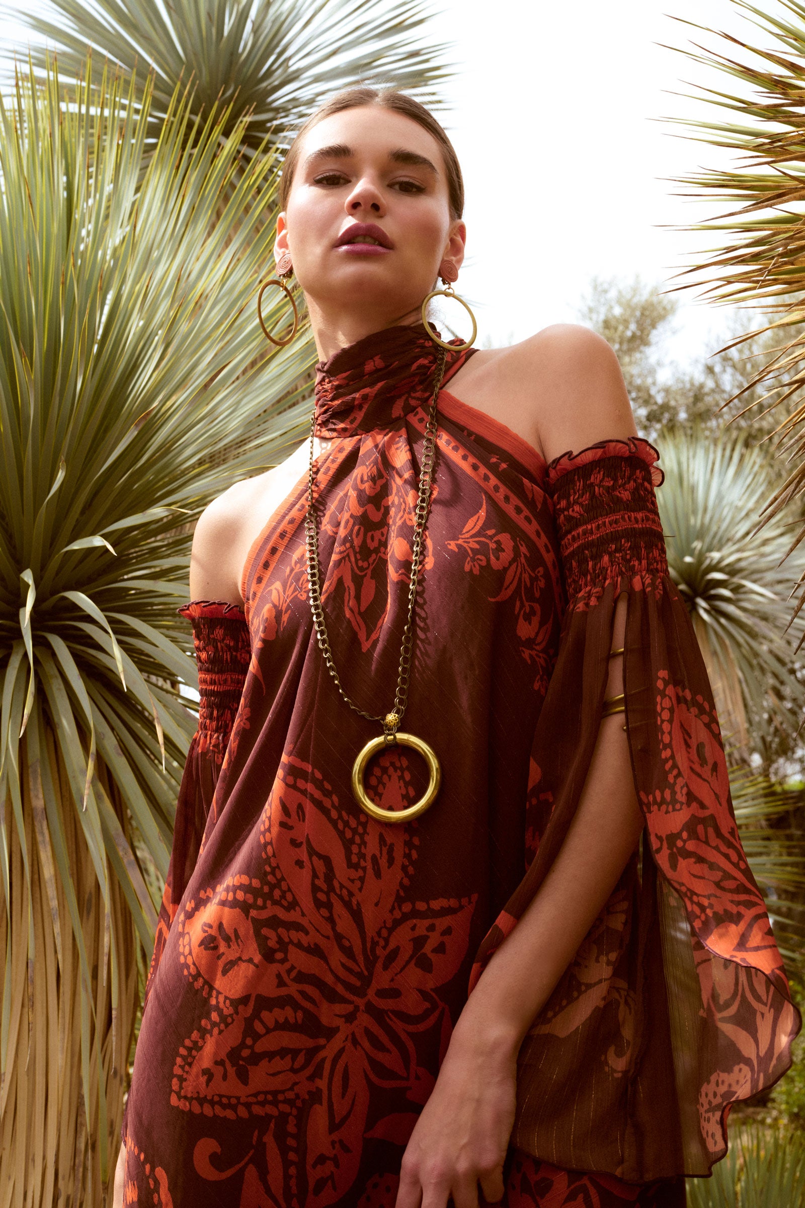 KILIMANJARO TERRACOTTA DRESS