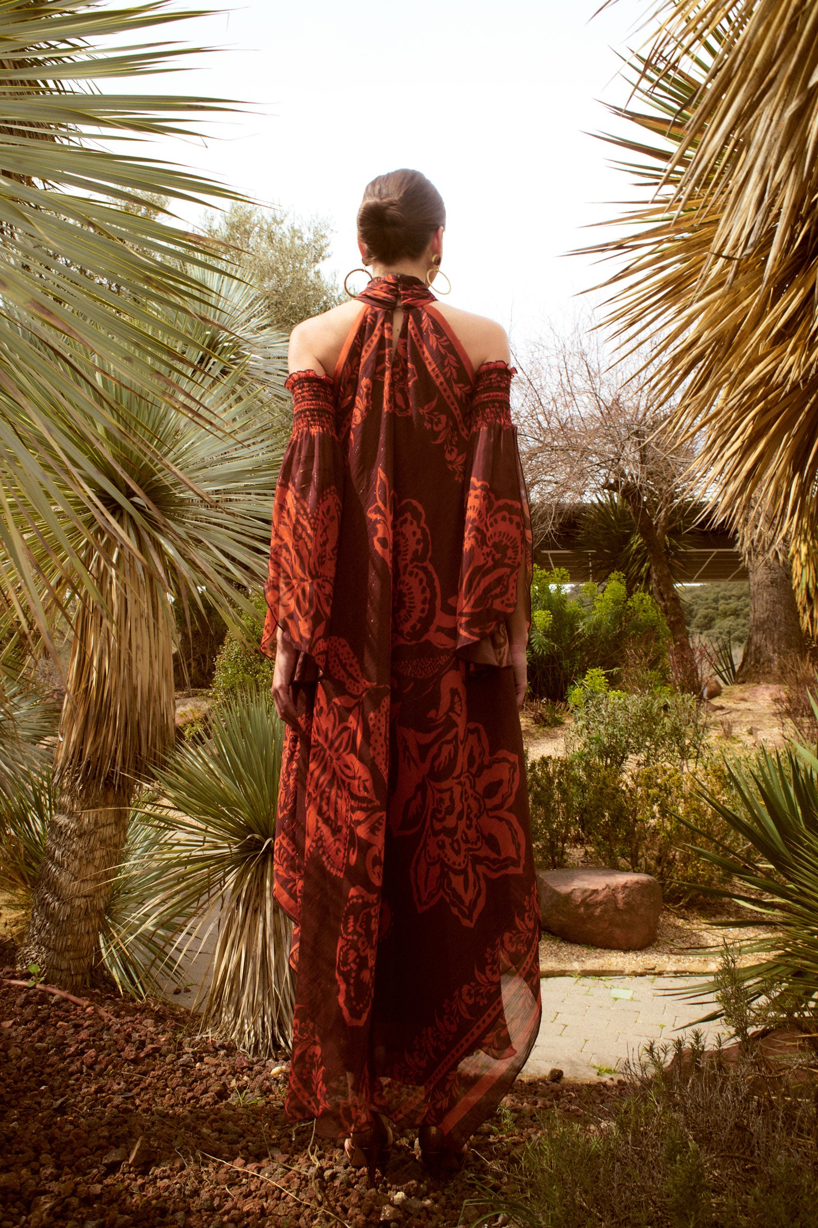 KILIMANJARO TERRACOTTA DRESS