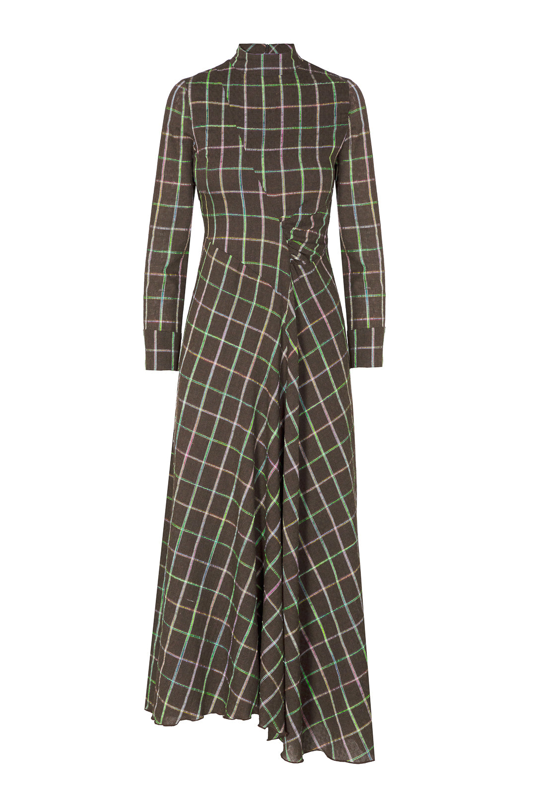 VESTIDO PERKINS CUADROS