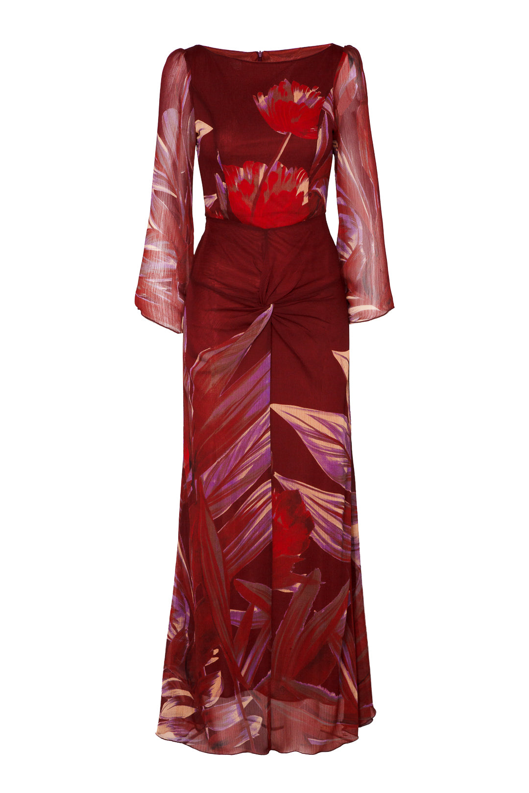 VESTIDO CRETA FRAMBUESA