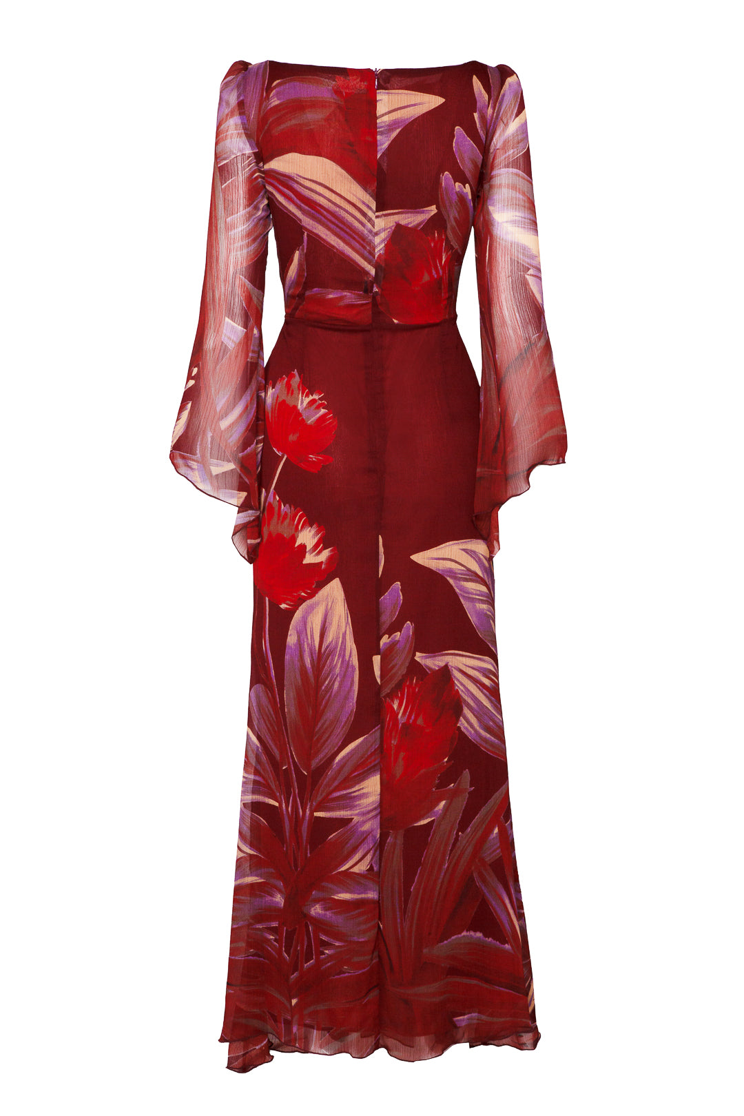 VESTIDO CRETA FRAMBUESA