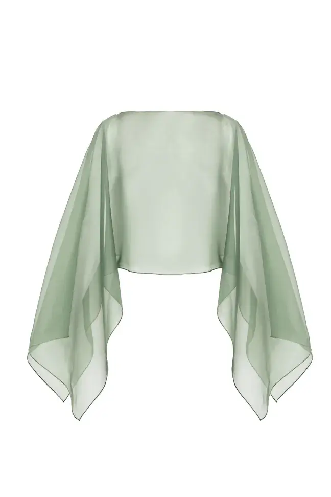Capas de gasa y organza shop