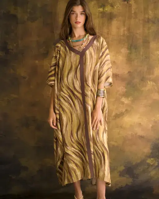 KAFTAN LINO OCRE